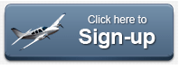 signup button